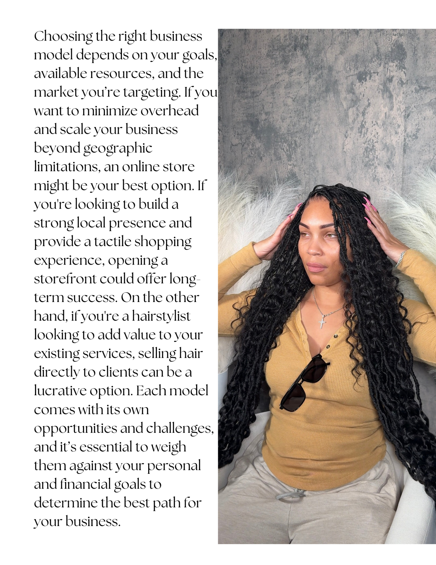 The Blueprint For A Profitable Hair Business