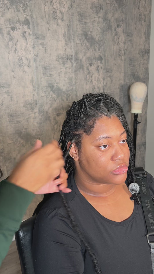 How to take down Crochet Locs