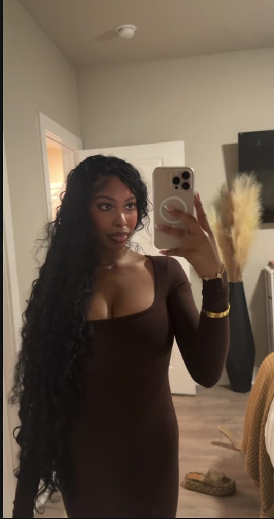 Waist length Jah Locs